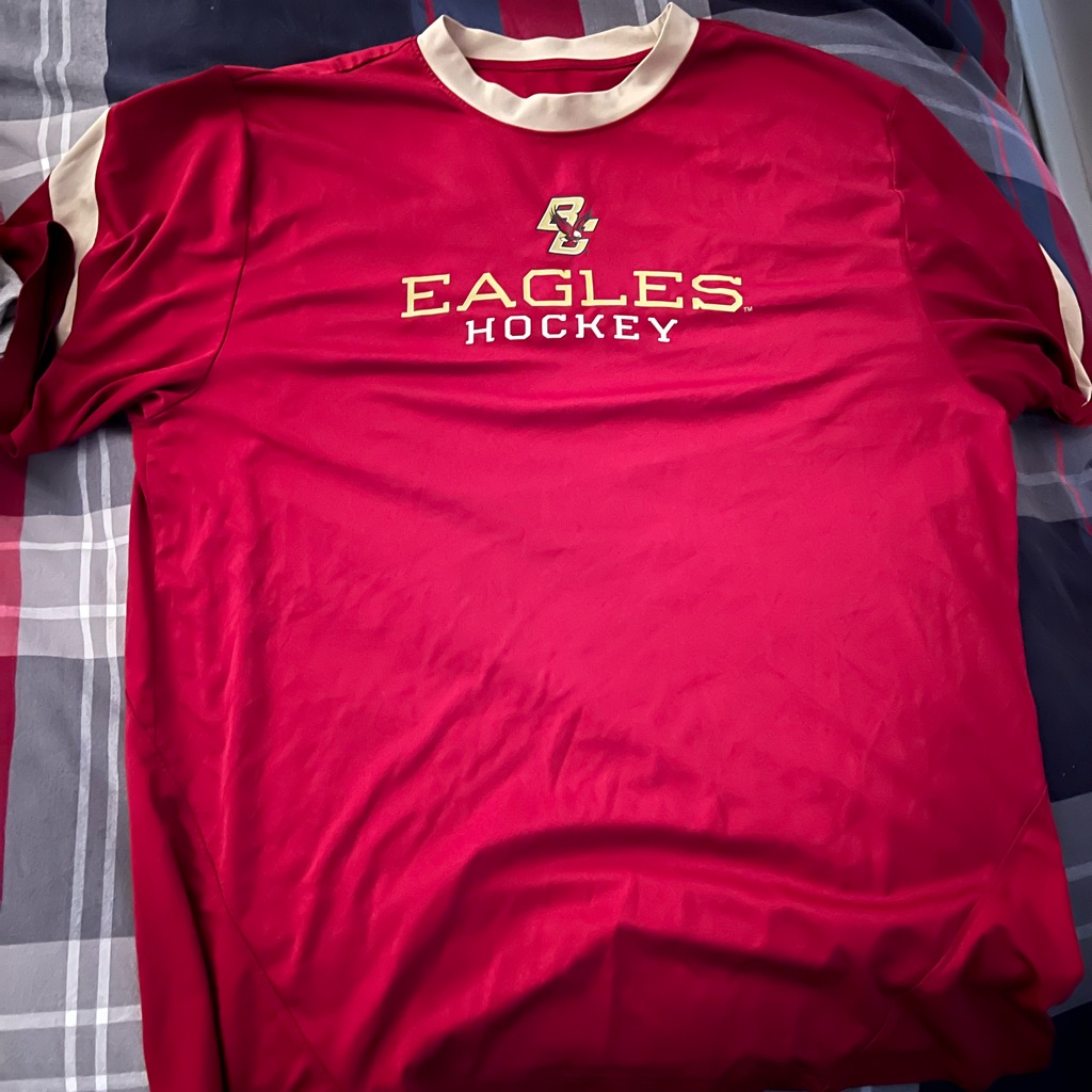 Boston College Hockey Performance T Shirt Size Xl